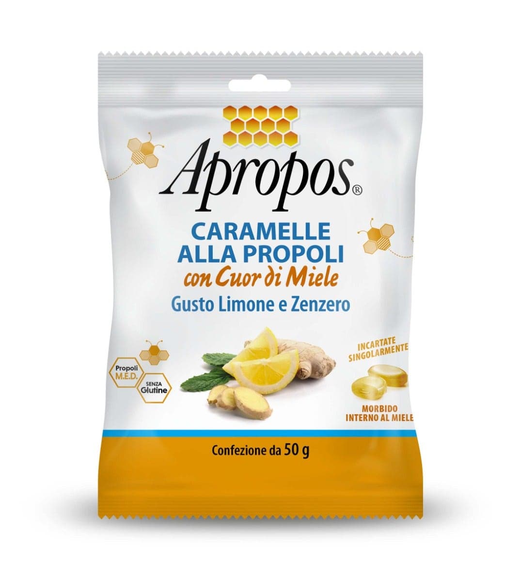 Apropos Caramelles Dures – Citron/Gingembre