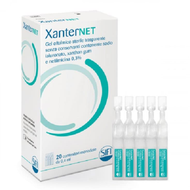 Xanternet Augengel – 20 Einzeldosen à 0,4 g