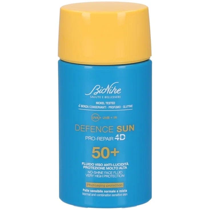 Defence Sun 50+ Fluide Anti-Brillance – Fluide solaire léger