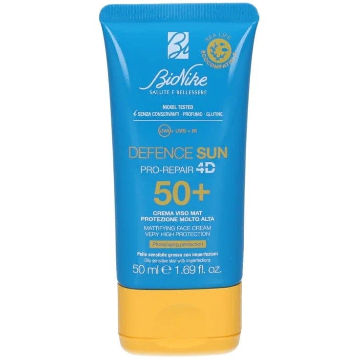 Defence Sun 50+ Crème Visage Mat – Crème matifiante