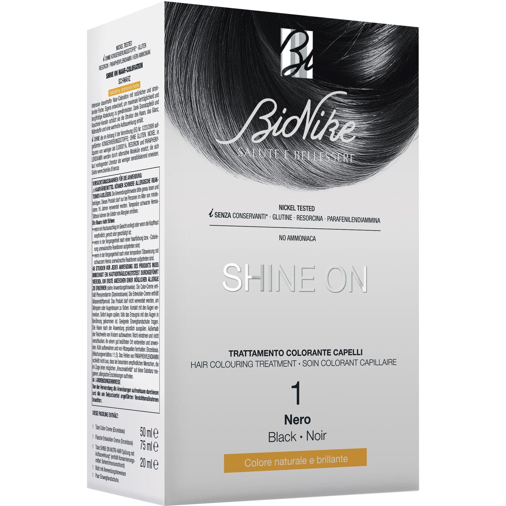 Shine On Haarfarbe Schwarz 1