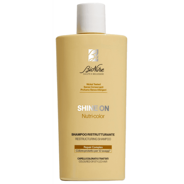 BioNike Shine On Shampoing Cheveux Colorés – Protection Couleur