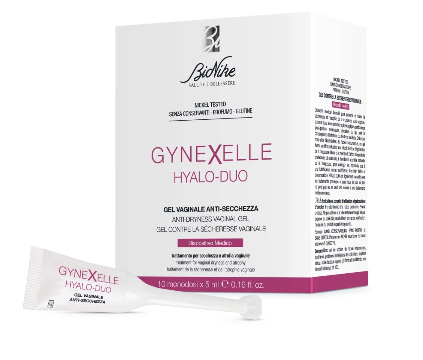 Gynexelle Hyalo-Duo – Gel Intime, 10 Sachets