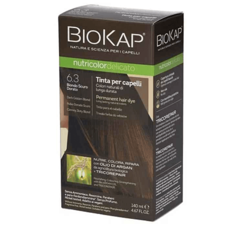Biokap Nutricolor Delicato 6.30 Bio Scandinave Foncé