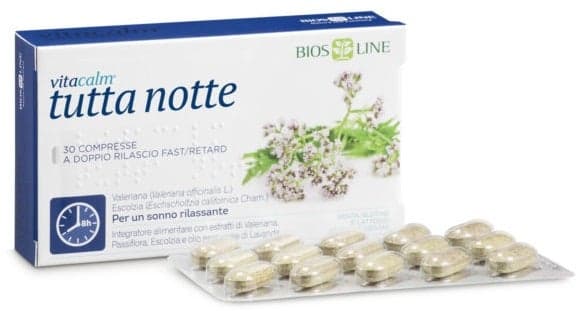 Vitacalm Tutta Notte Retard – 30 Tabletten