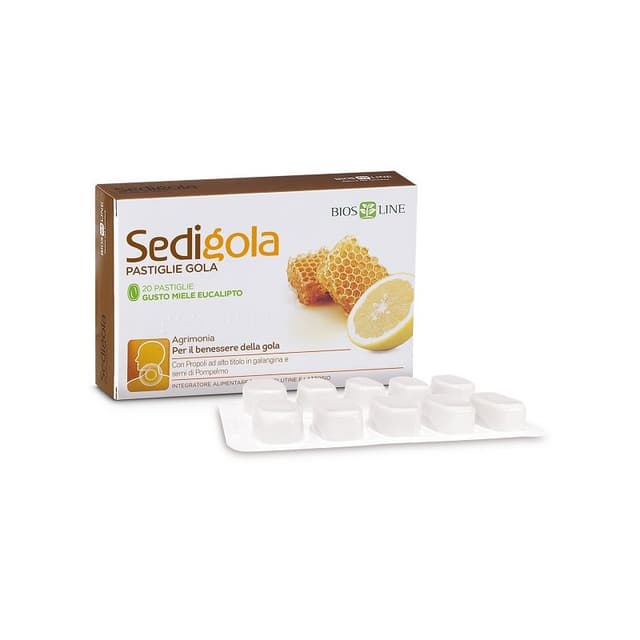 APIX SEDIGOLA MIELE EUCA – 20 pastilles