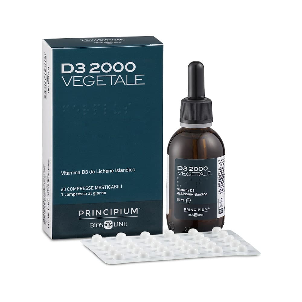 Principium D3 2000 Veg – 60 Tabletten