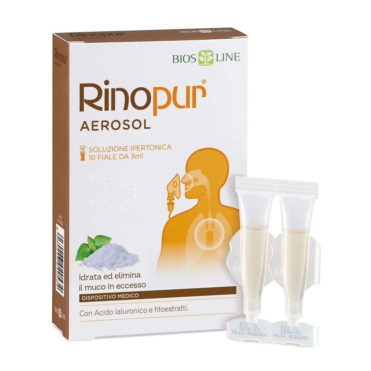 Rinopur Aerosol Monodose – 10 ampoules