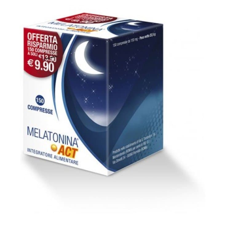 Melatonina Act 1 mg – 150 comprimés