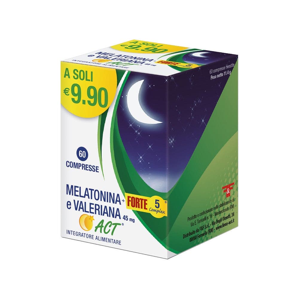Melatonina Act + FT 5 + Val – 60 comprimés
