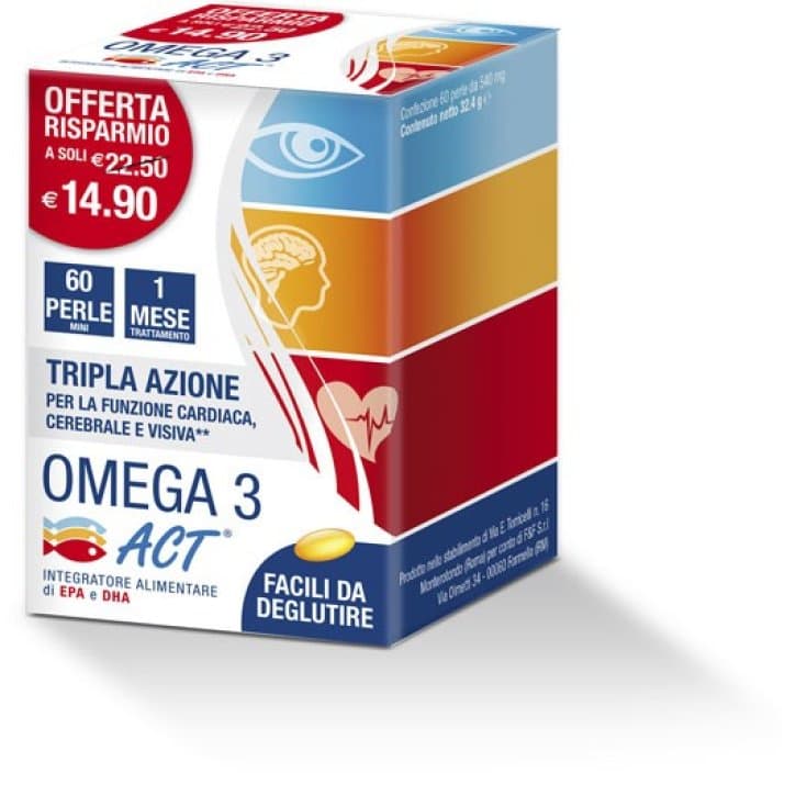 Omega 3 ACT – 60 gélules de 540mg
