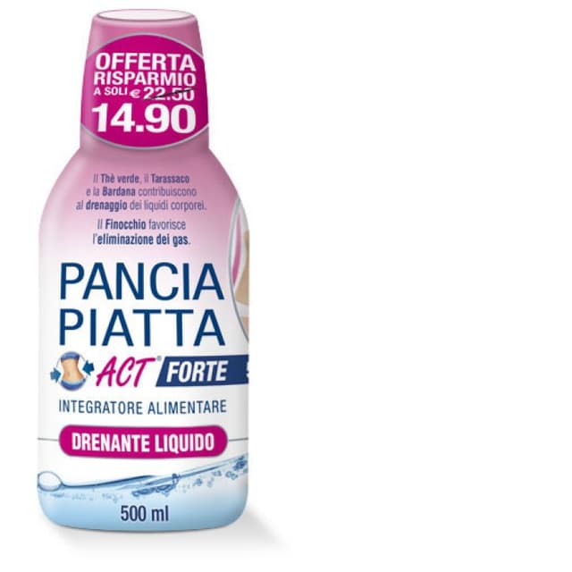 Vigne rouge + Fenouil – 500 ml | Pancia Piatta Act Forte