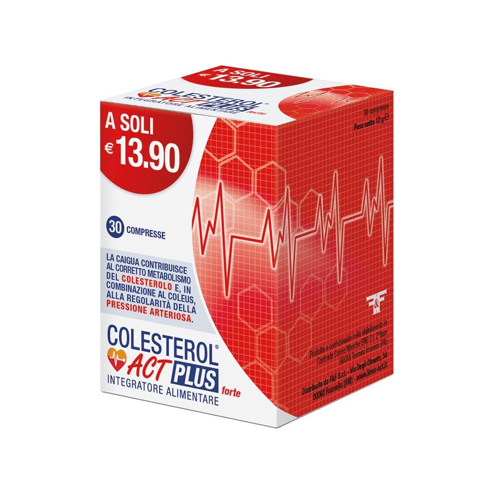 Colesterol Act Plus Forte – 30 Tabletten