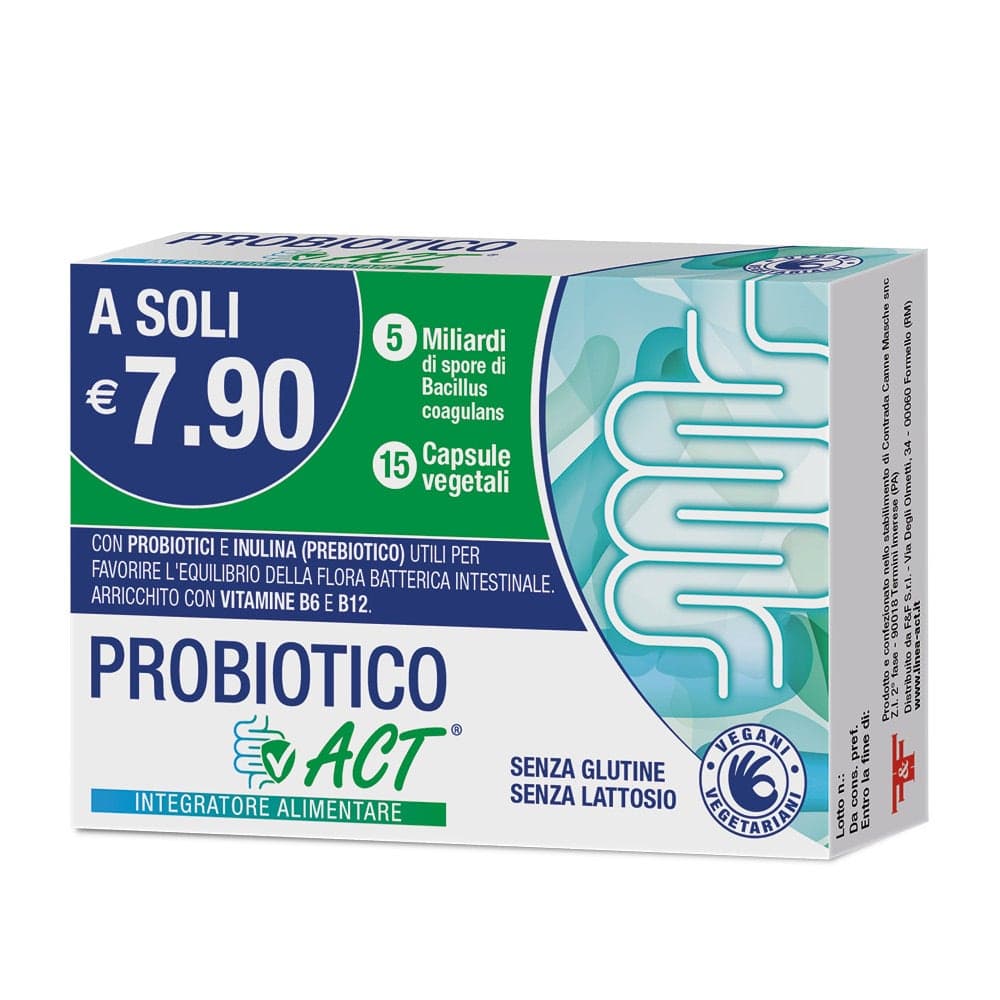 Probiotico Act – 15 gélules végétales