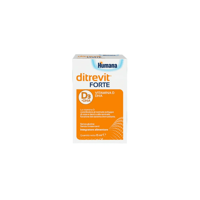Oméga-3 DHA + Vitamine D3 – 15 ml gouttes | Ditrevit Forte