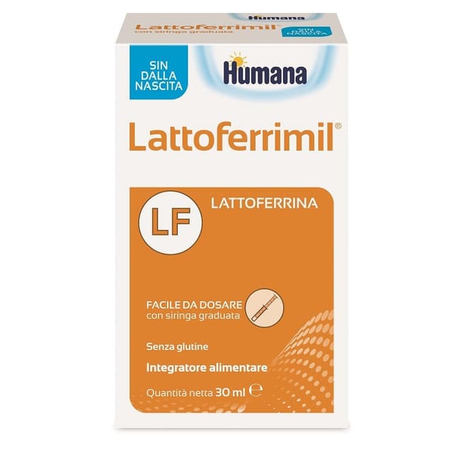 Lactoferrine 100 mg – 30 ml solution | Lattoferrimil