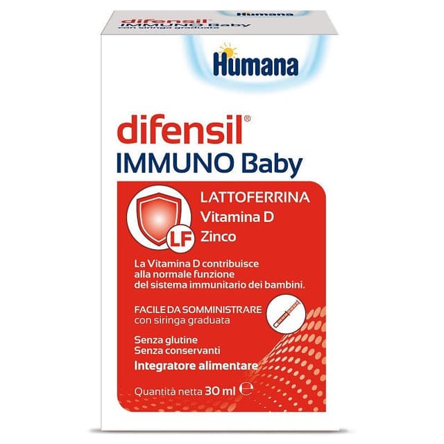 Lactoferrine + Zinc – 30 ml | Difensil Immuno Baby