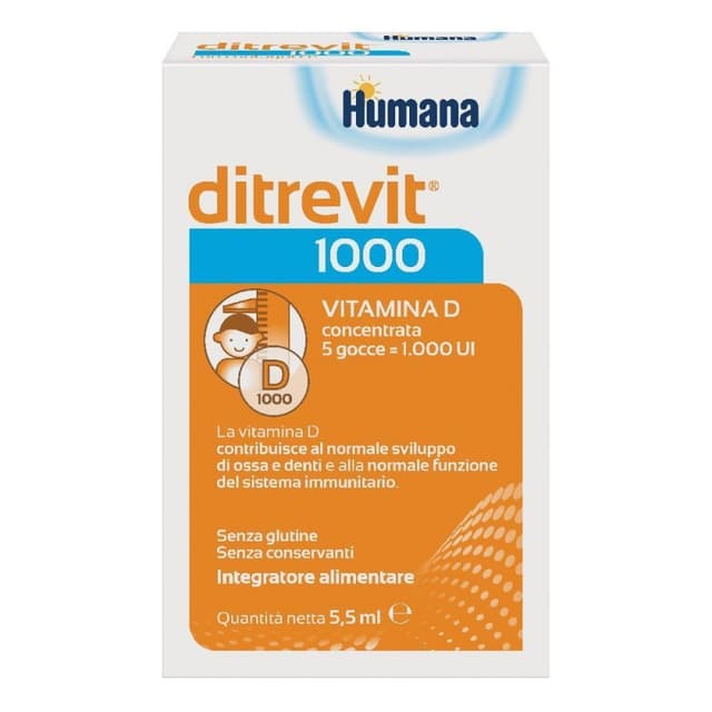 Vitamine D3 – 5,5 ml gouttes | Ditrevit 1000