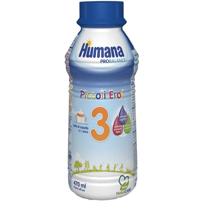 Humana 3 NatCare Lait pour Enfants – Bouteille 470 ml