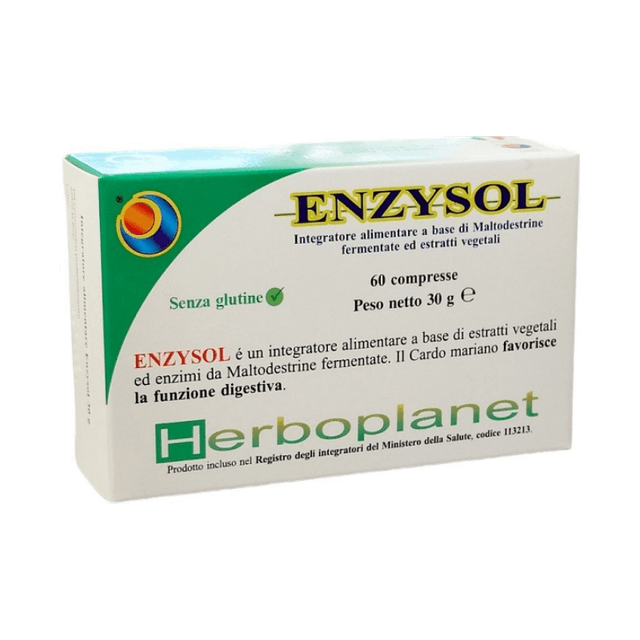 Enzysol Integ – 60 comprimés, 24g | Herboplanet