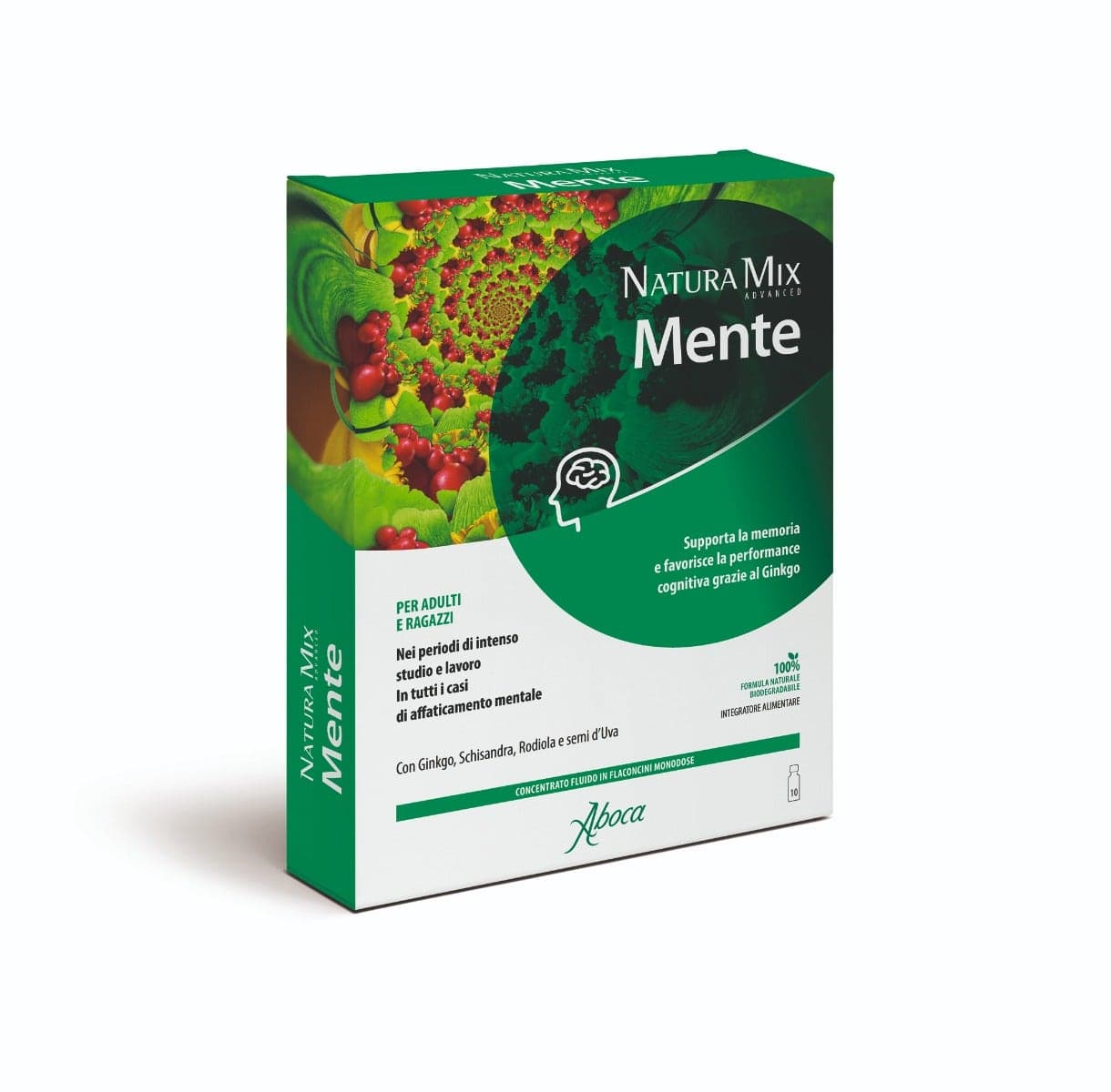 Natura Mix Advanced Mente – 10 ampoules