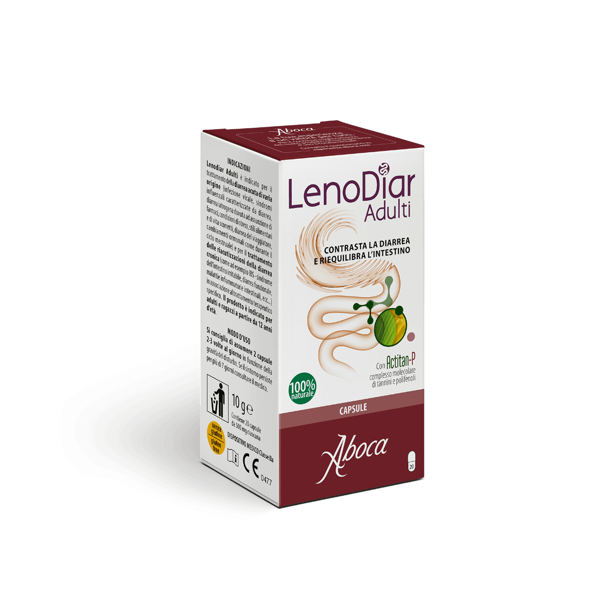 Lenodiar Adulti – 20 gélules