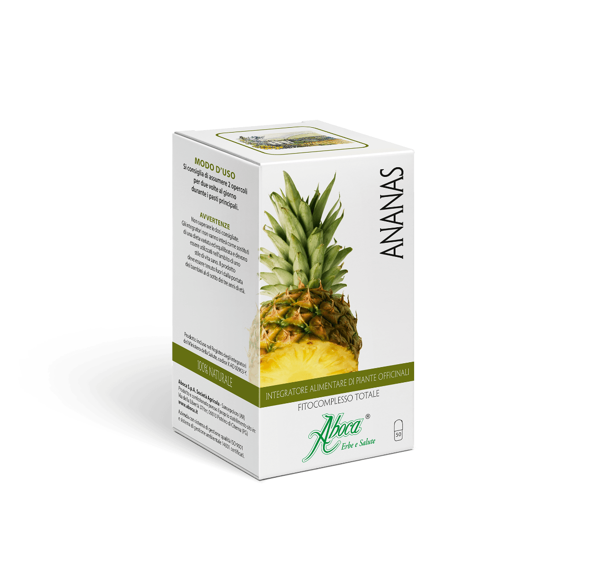 Ananas 50 – 50 gélules Aboca