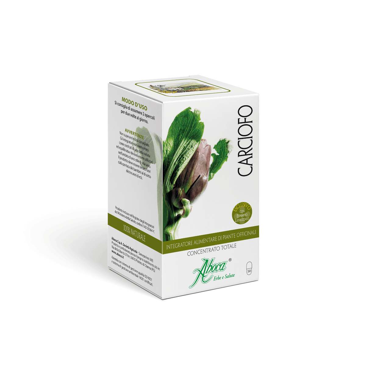 Carciofo 50 Aboca – 50 gélules Opercul