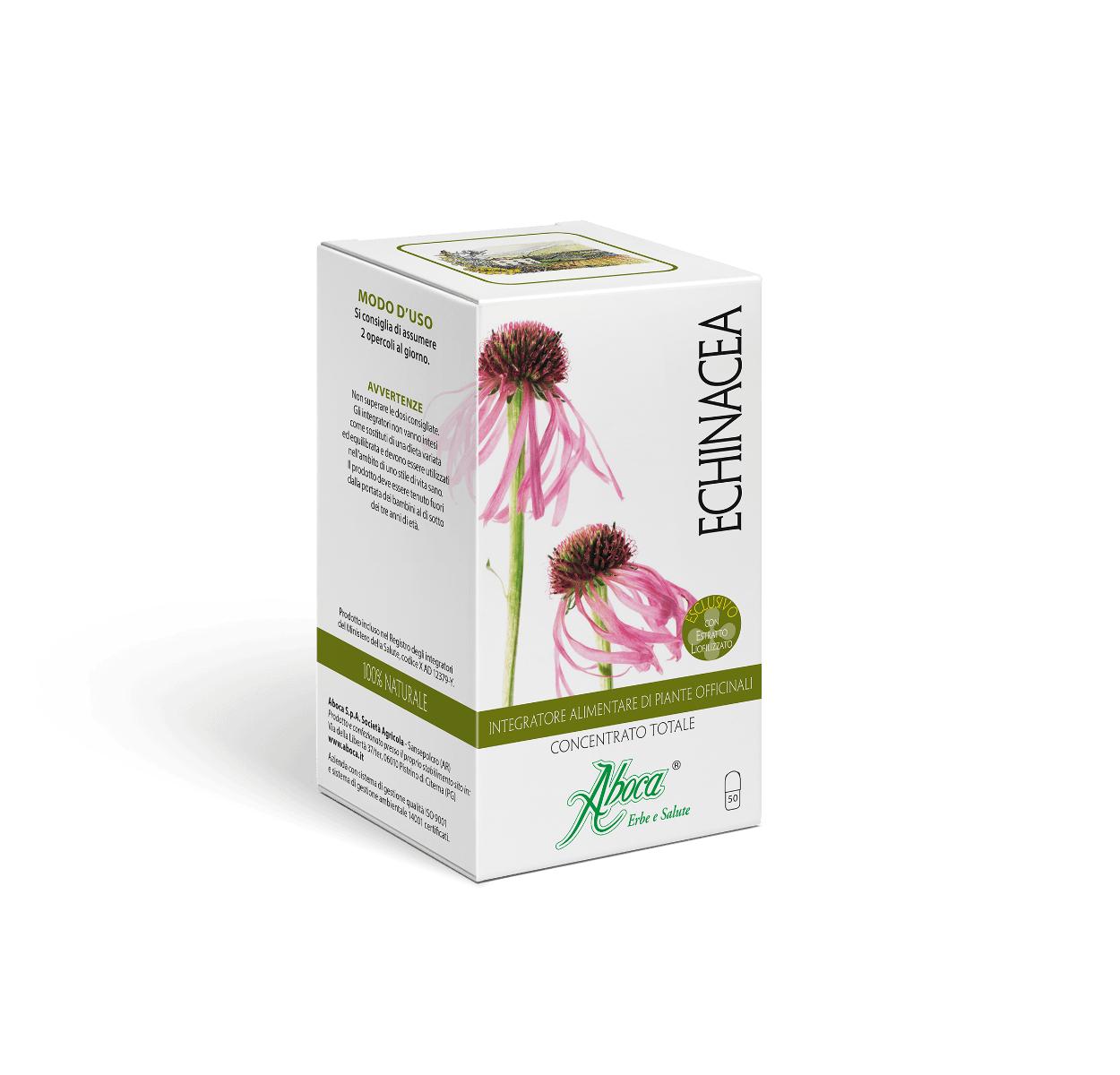Echinacea Konzentrat Total – 50 Presslinge von Aboca