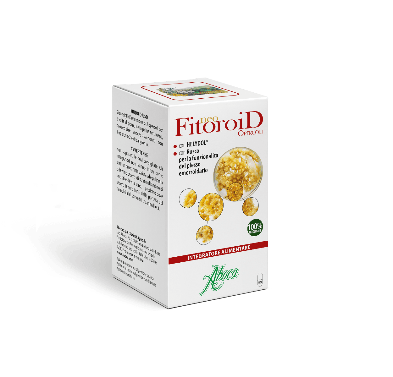 Fitoroid 50 Aboca – 50 suppositoires