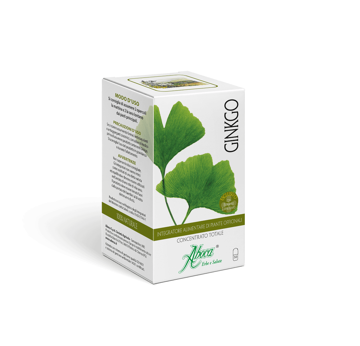 Ginkgo 50 Aboca – Complément alimentaire