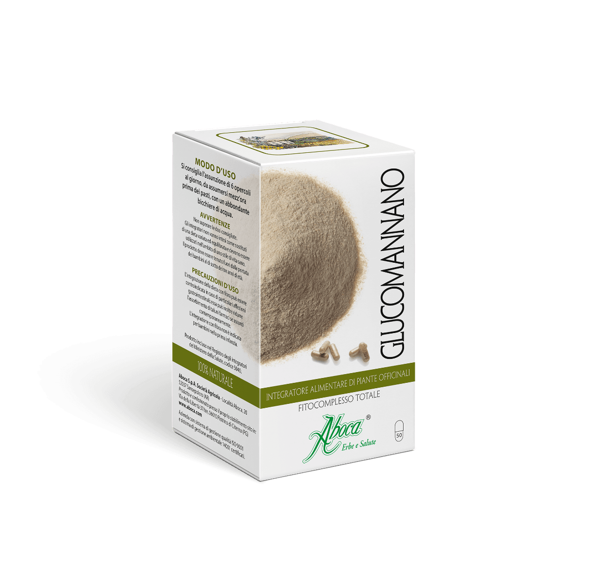 Glucomannane Aboca – 50 gélules