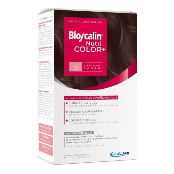Bioscalin Nutricol PL 3 – Coloration Châtain