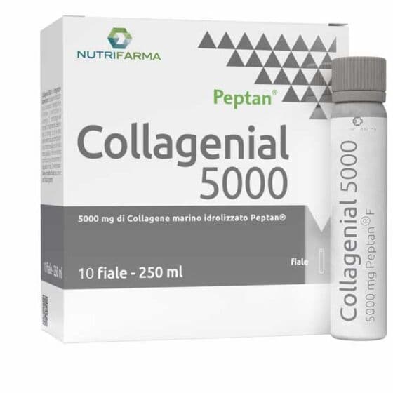 Collagène 5.000 mg + Vitamine C – 10 Ampoules de 25 ml | Collagenial 5000