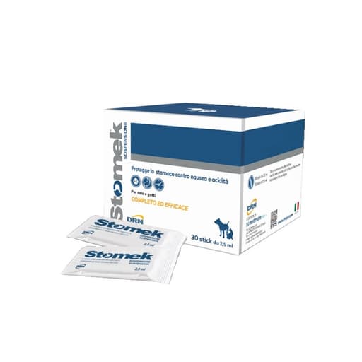 Stomek Suspension – 30 sticks pour chiens et chats