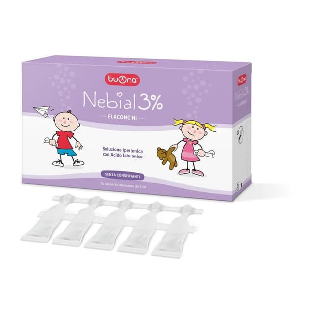 Nebial 3% Flacons – 20 x 5 ml
