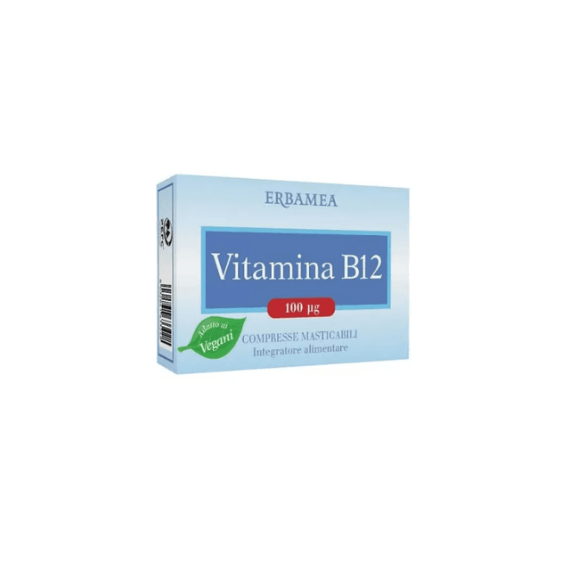 Vitamine B12 100 µg – 90 comprimés | Erbamea