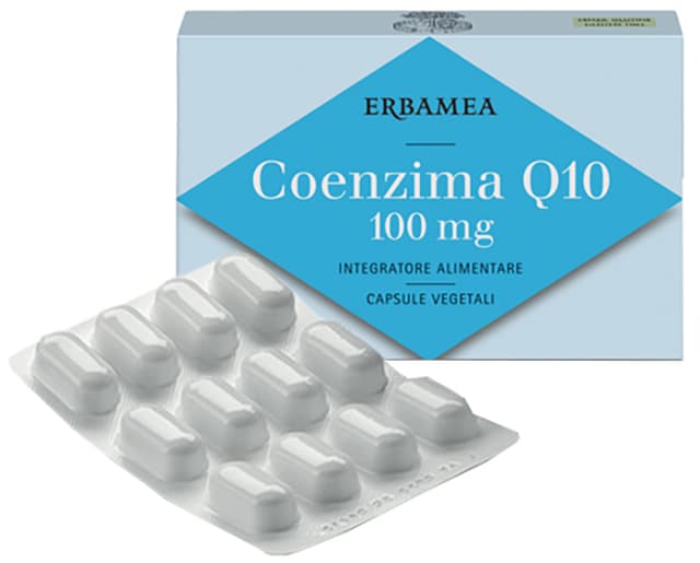 Inuline + Coenzyme Q10 – 24 gélules | Erbamea Coenzyme Q10 100 mg