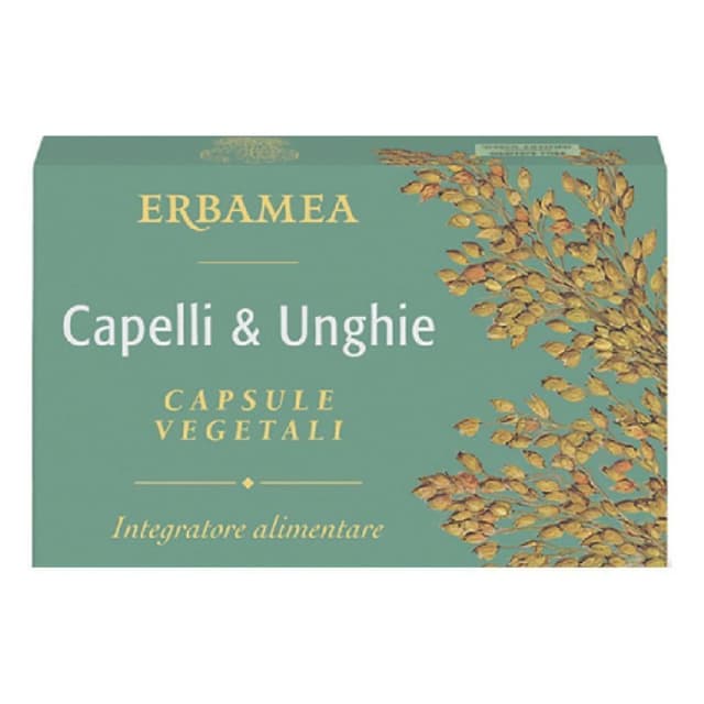 Erbamea Capelli e Unghie – 24 gélules Cheveux et Ongles