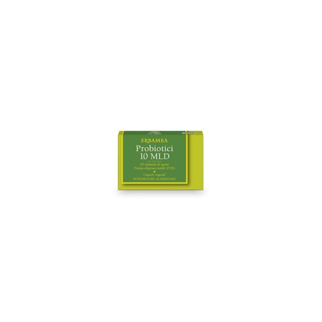 Inuline 95 mg – 24 gélules végétales | Erbamea Probiotiques 10 milliards Erbamina