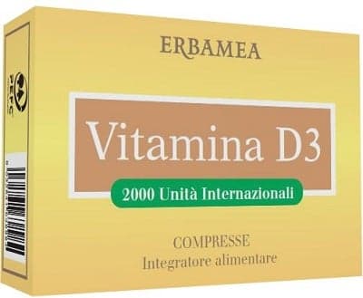 Vitamin D3 Erbamea – 90 comprimés