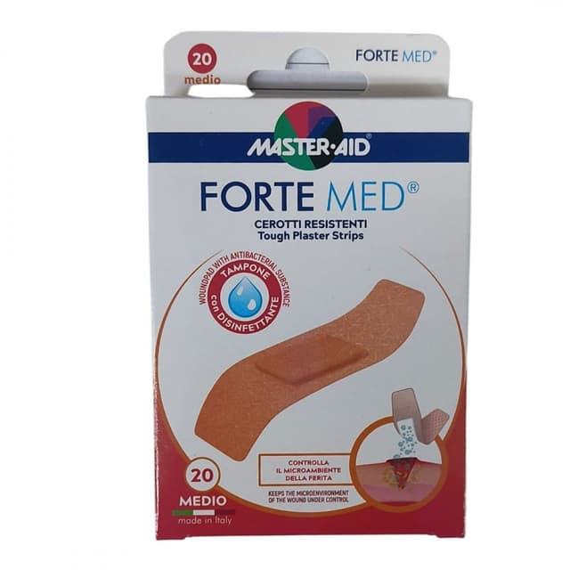 Master-Aid Forte Med – 20 pansements