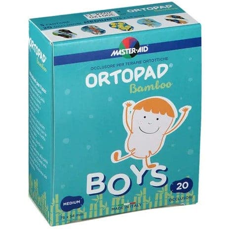 Ortopad Ceram Augenklappe Boys Medium – 20 comprimés