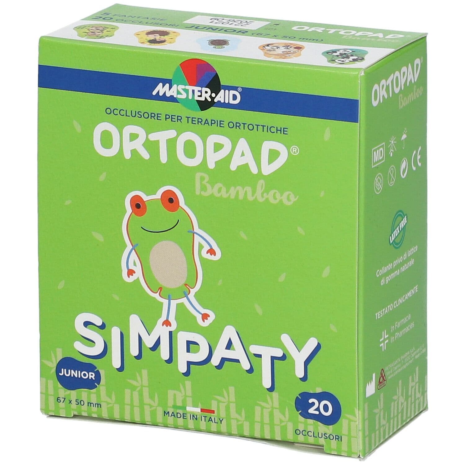 ORTOPAD-SIMPATY CER OCUL J 20P