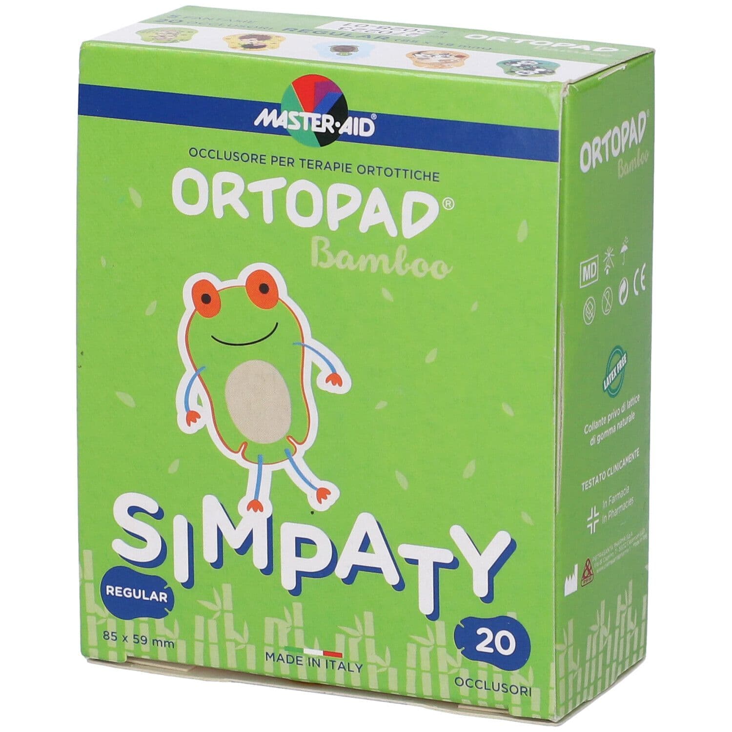 ORTOPAD-SIMPATY CER OCUL R 20P