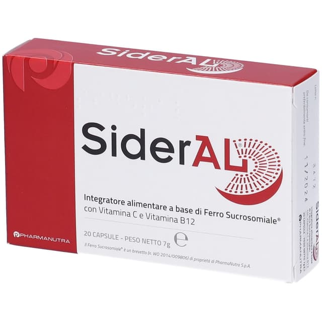Fer + Vitamine C – 20 gélules | Sideral Integ