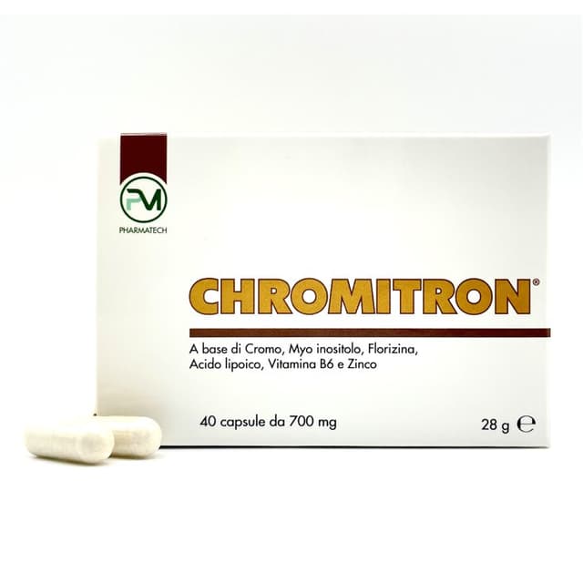 Myo-inositol 600 mg + Acide alpha-lipoïque – 40 gélules | Chromitron
