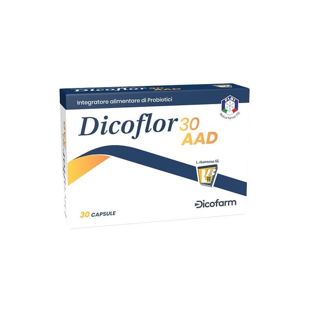 Probiotiques (ferments lactiques) – 30 gélules | Dicoflor 30 AAD