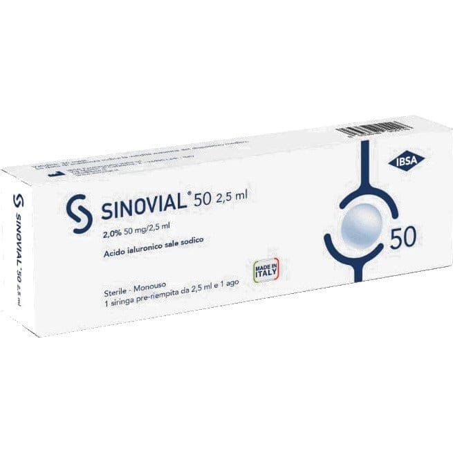 Sinovial 50 – 1 ampoule de 2,5 ml
