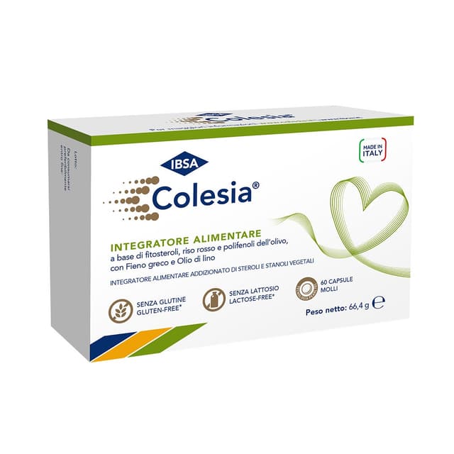 Vitamine C + Levure de riz rouge – 60 gélules souples | Colesia Soft Gel